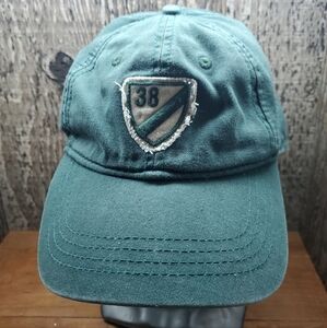 Cremieux Collection Womens Green Baseball Hat Cap Distressed Logo Patch Size S/M